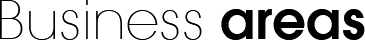 Business areas